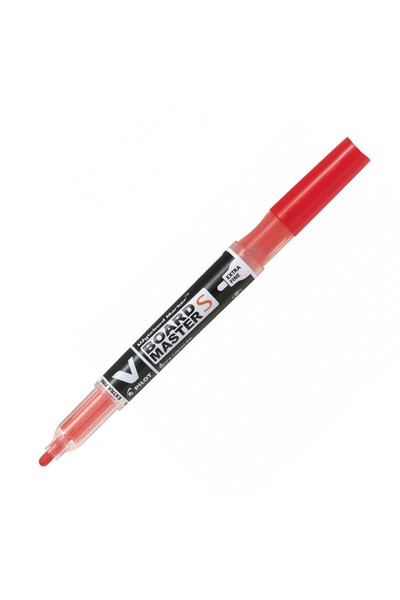 Pilot Whiteboard Markers - Begreen Extra Fine Board Master S: Red (Box of 10)