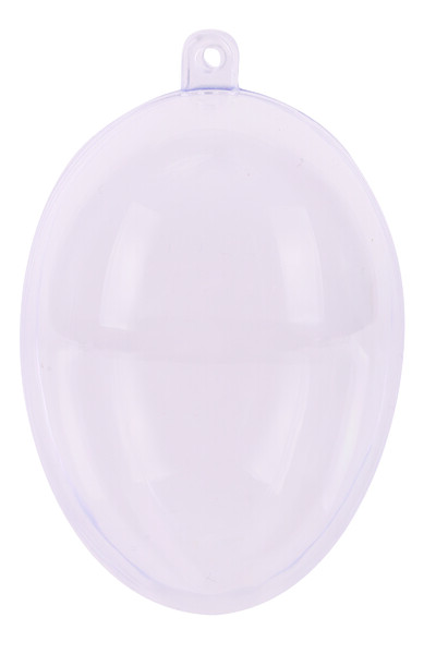 Plastic Clear Eggs - Pack of 5