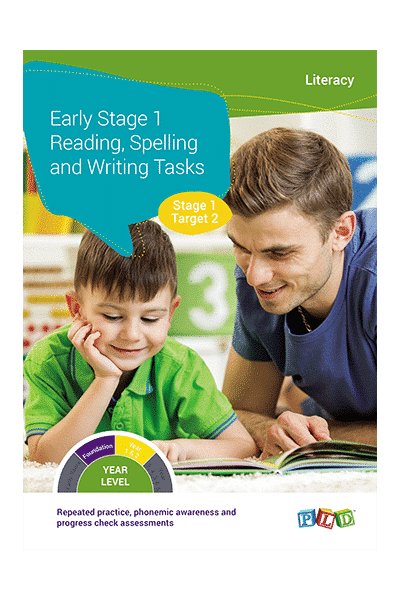 Early Stage 1 - Reading, Spelling and Writing Tasks: Target 2