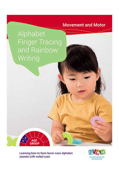 Alphabet Finger Tracing & Rainbow Writing