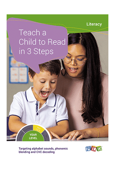 Teach a Child to Read in 3 Steps