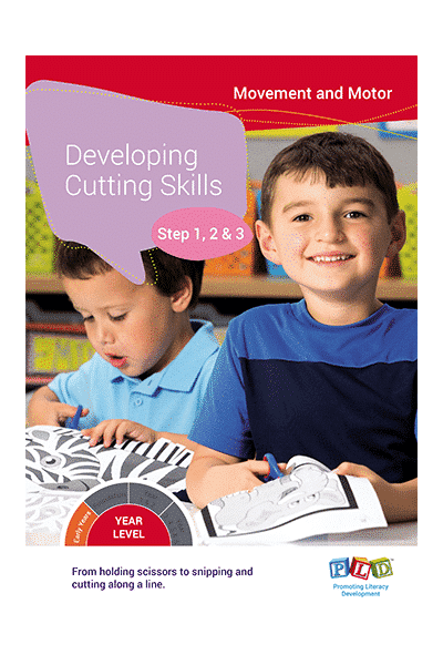 Developing Cutting Skills Step 1, 2 and 3