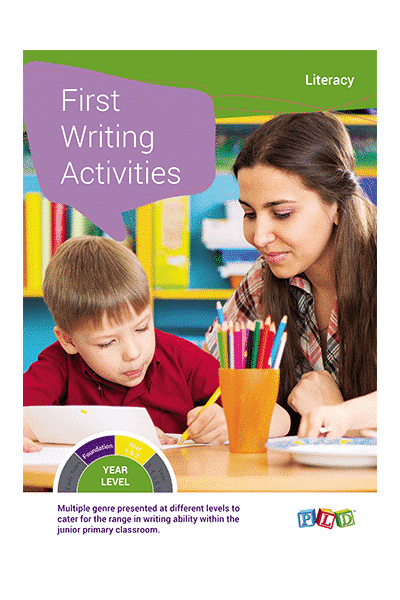 First Writing Activities