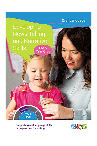 Developing News Telling and Narrative Skills for 5 Year Olds
