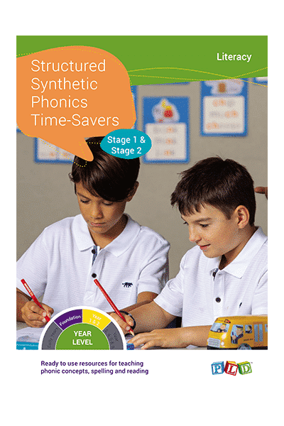 Structured Synthetic Phonics Time-Savers - Stage 1 & 2