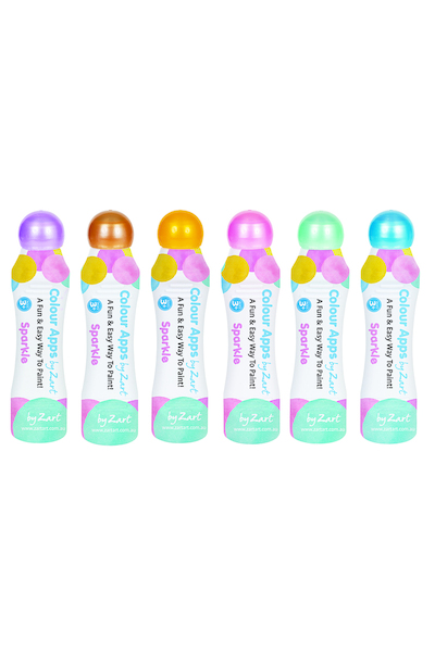 Colour Apps - Dot Markers: Sparkle (Pack of 6)