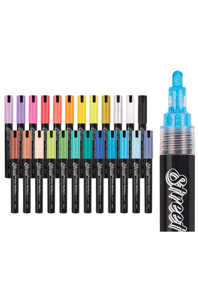 Street Paint Markers (Pack of 24)