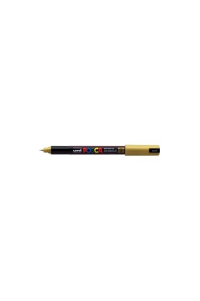 POSCA Paint Marker PC-1MR Ultra Fine Tip 0.7mm - Gold