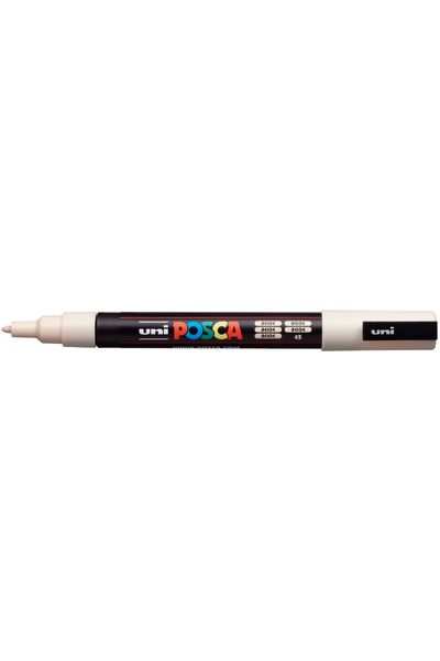 POSCA Paint Marker PC-3M Fine Bullet Tip 0.9-1.3mm - Beige