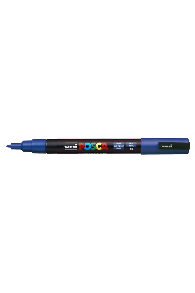 POSCA Paint Marker PC-3M Fine Bullet Tip 0.9-1.3mm - Blue