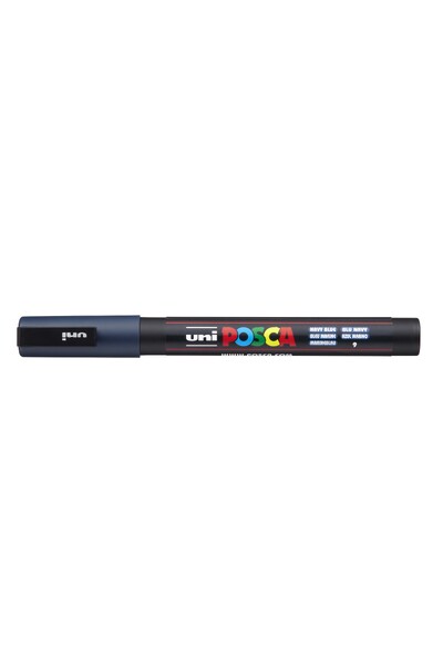 POSCA Paint Marker PC-3M Fine Bullet Tip 0.9-1.3mm - Navy