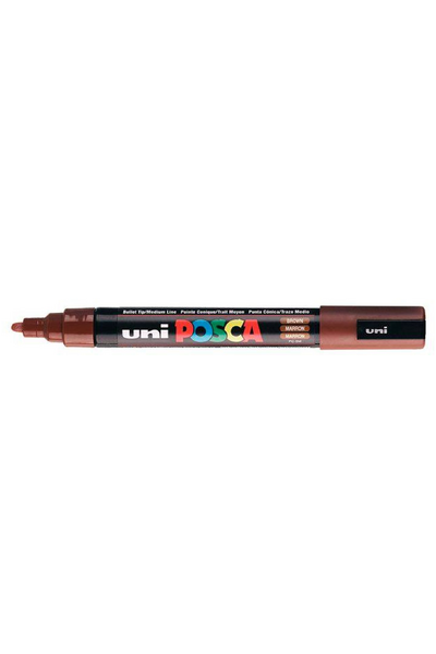POSCA Paint Marker PC-5M Medium Bullet Tip 1.8-2.5mm - Brown