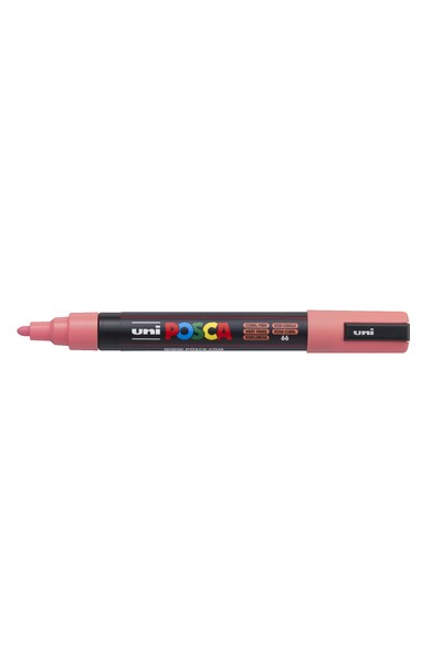 POSCA Paint Marker PC-5M Medium Bullet Tip 1.8-2.5mm - Coral Pink