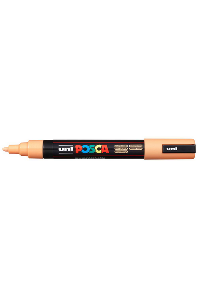 POSCA Paint Marker PC-5M Medium Bullet Tip 1.8-2.5mm - Light Orange