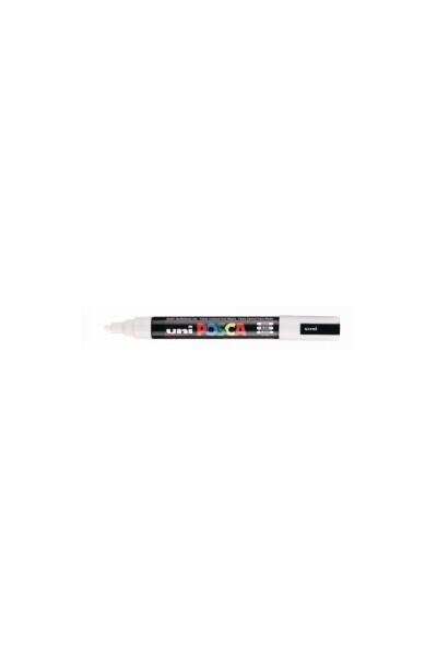 POSCA Paint Marker PC-5M Medium Bullet Tip 1.8-2.5mm - White