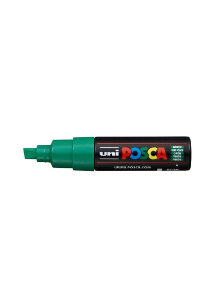 POSCA Paint Marker PC-8K Broad Chisel Tip 8mm - Green
