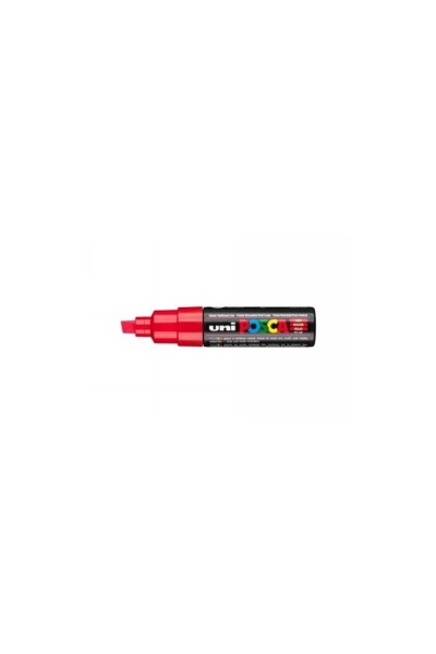 POSCA Paint Marker PC-8K Broad Chisel Tip 8mm - Red