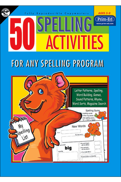 50 Spelling Activities - Ages 5-8
