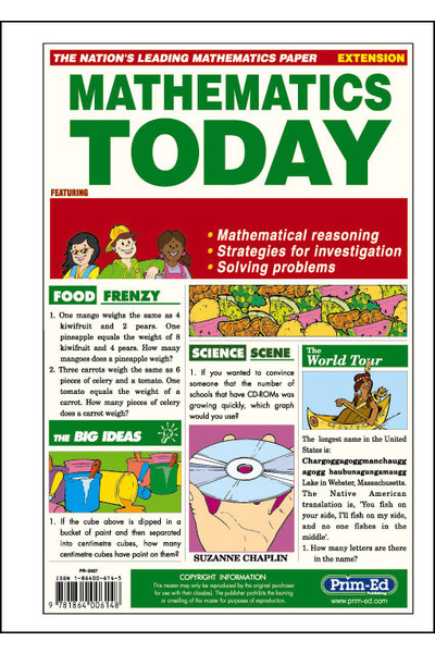 Mathematics Today - Ages 11–14