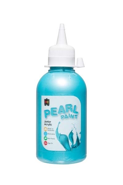 Pearl Paint Junior Acrylic Paint 250mL - Blue