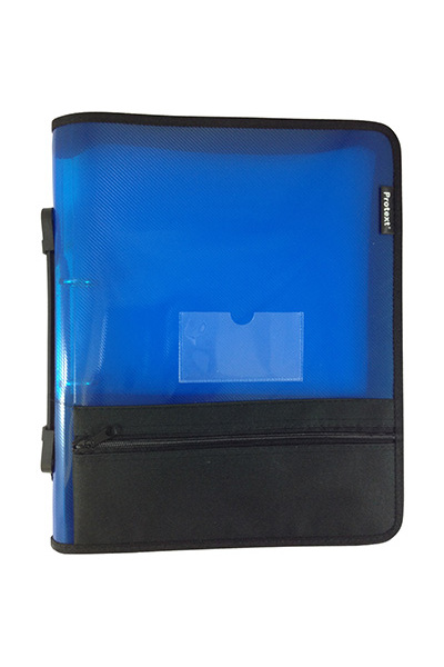 A4 Binder Buddy with Pencil Case (Blue)