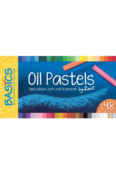Basics - Oil Pastels: Large (Pack of 48)
