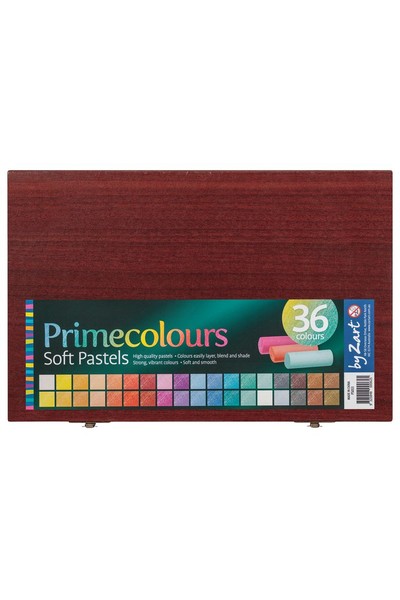 Primecolours - Artist Soft Pastels: Box of 36