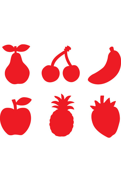 Paint Stampers Fruit: Set of 6