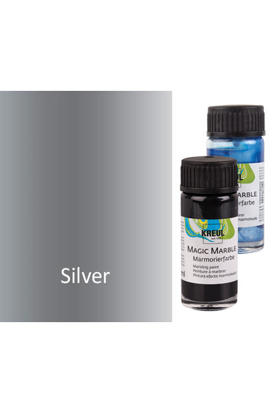 Magic Marbling Paint (20ml) - Silver