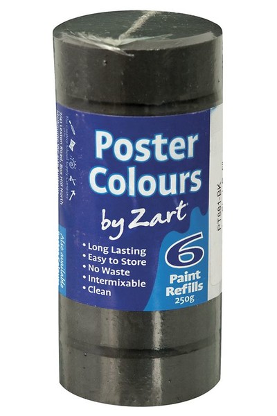 Poster Colours by Zart (Refills) - Black