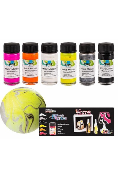 Magic Marble Paint Set - Contrast