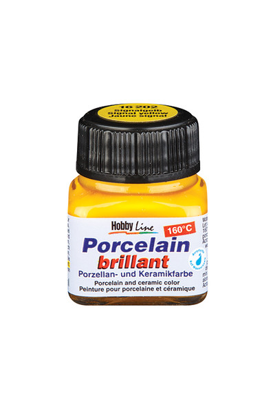 Porcelain Paint (20ml) - Signal Yellow