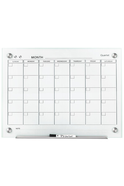 Quartet - Infinity Glass Calendar Board (1200 x 915mm)