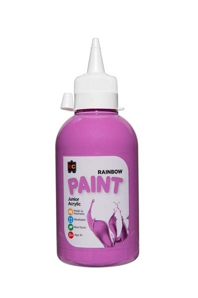 Rainbow Paint Junior Acrylic Paint 250mL - Lilac