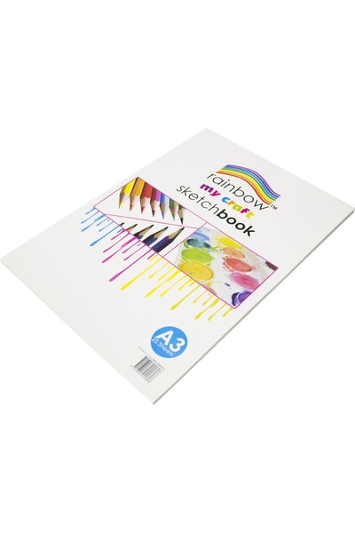 Rainbow Sketch Book - A3: My Craft Cartridge (50 Sheets)