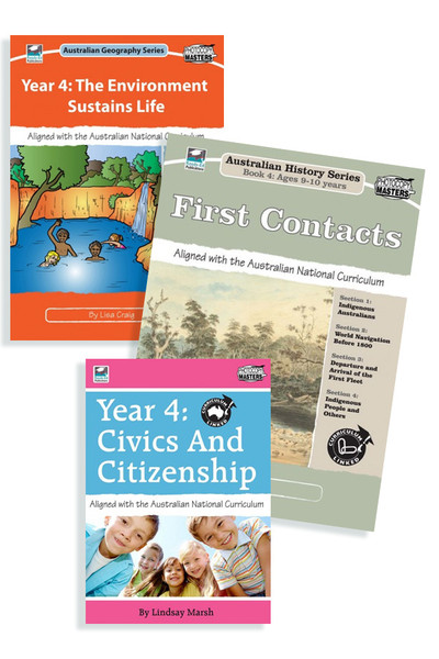 Australian Curriculum Humanities BLM Bundle - Year 4