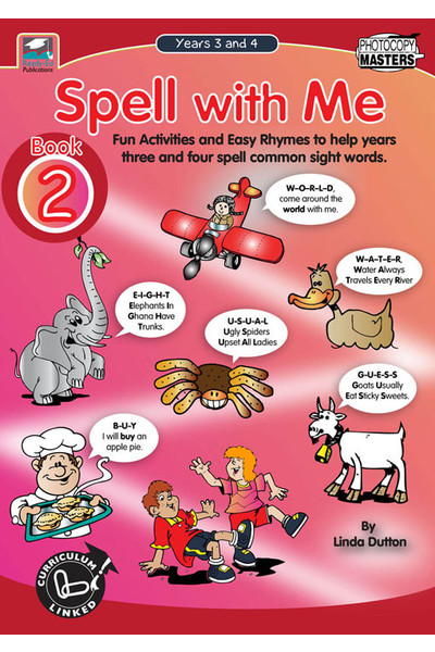 Spell with Me - Book 2: Years 3-4