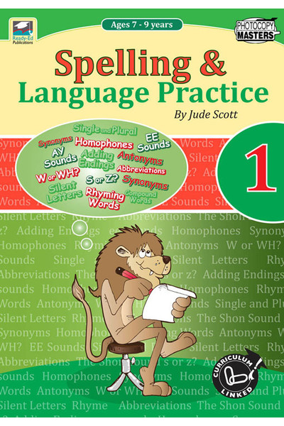 Spelling and Language Practice - Book 1: Ages 7-9