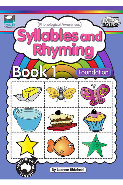 Phonological Awareness Series - Book 1: Syllables and Rhyming