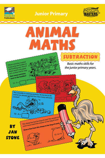Animal Maths Series - Subtraction