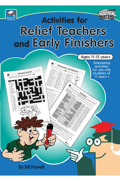 Activities for Relief Teachers and Early Finishers