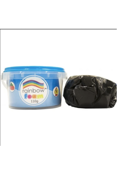 Rainbow Foam - Black: 110g