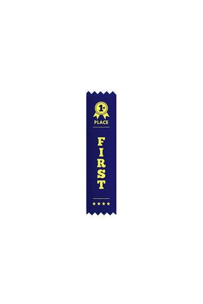NYDA Plain Ribbons 1st Place (Pack of 100)