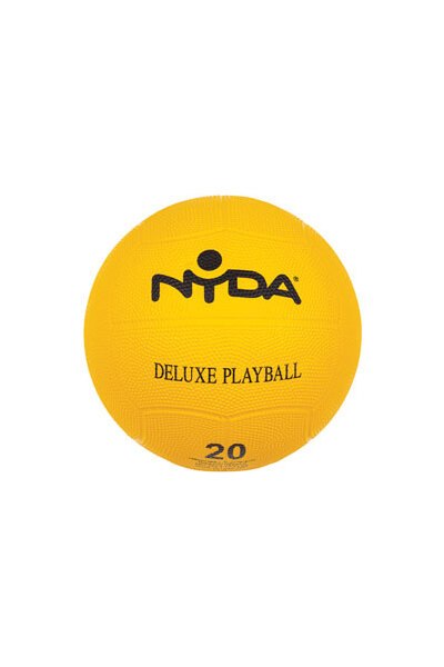 NYDA 20cm Deluxe Playball (Yellow)