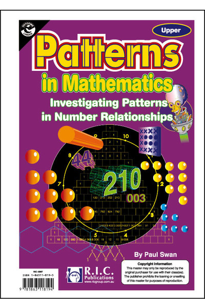 Patterns in Mathematics - Ages 11-13