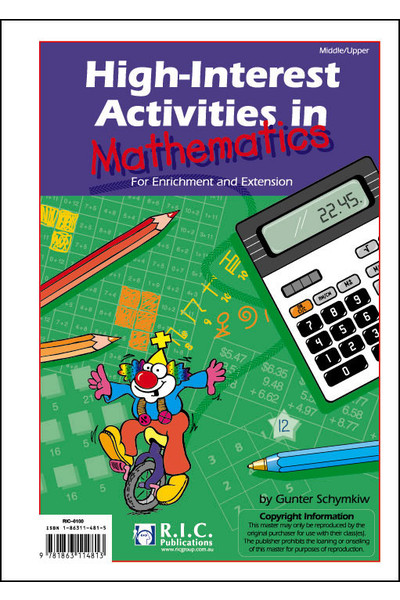 High-Interest Activities in Mathematics