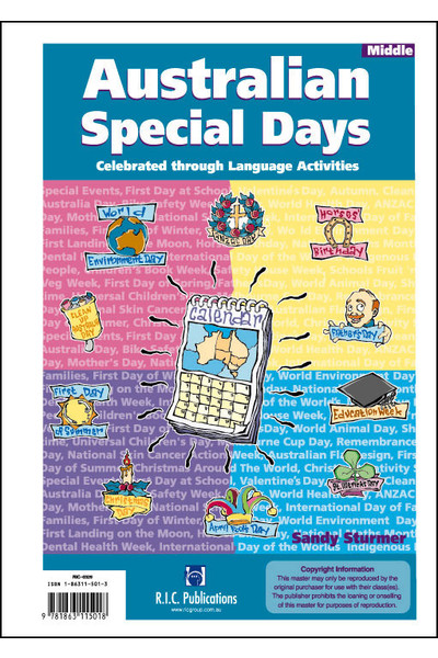 Australian Special Days - Ages 8-10