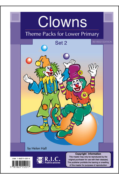 Theme Packs for Lower Primary - Clowns