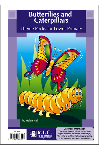 Theme Packs for Lower Primary - Butterflies and Caterpillars