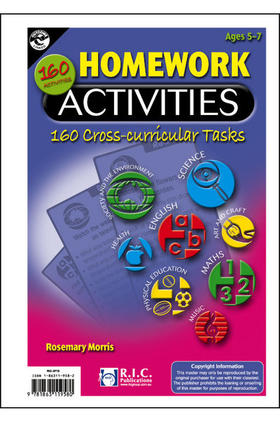 Homework Activities - Ages 5-7